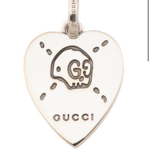 Gucci Ghost Heart Necklace - Picture 1 of 4